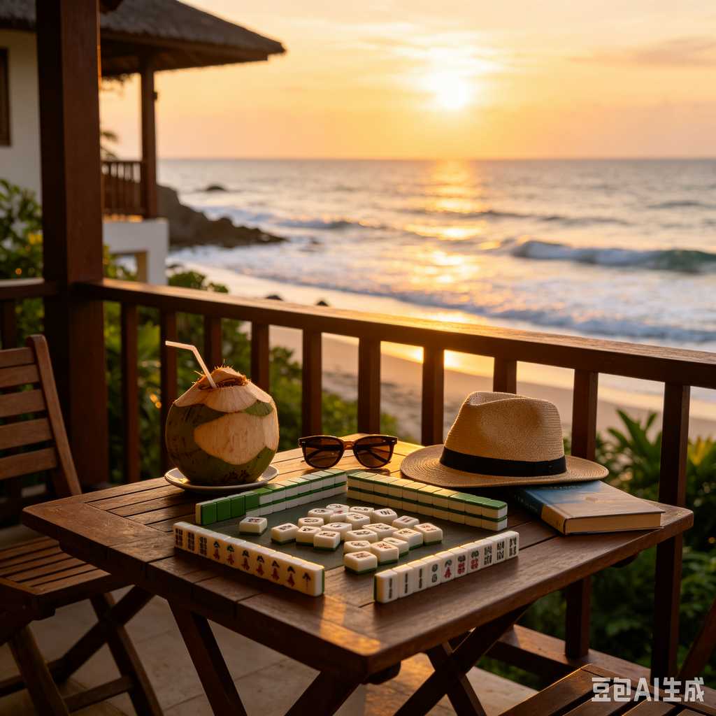 elegant text mahjong tiles
