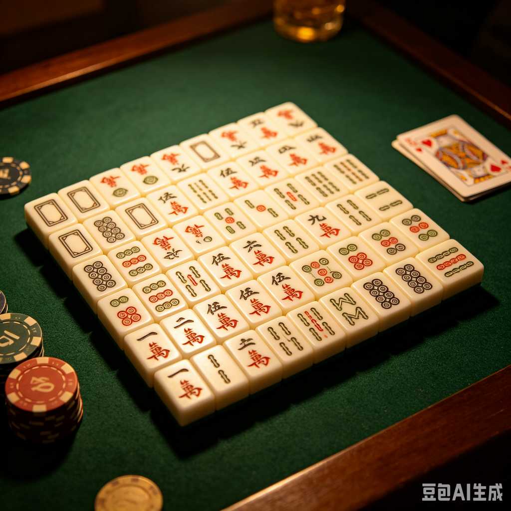hand carving mahjong tiles